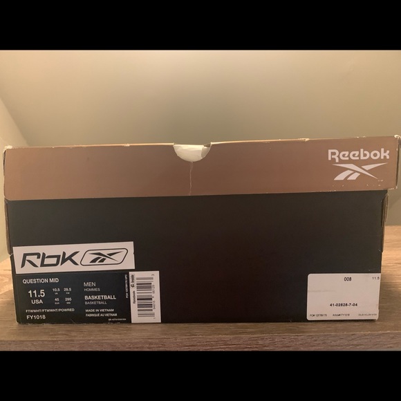 **SOLD** Reebok Question Red Toe - Picture 9 of 9